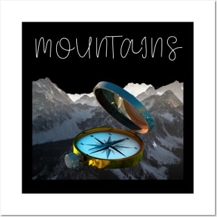 mountains Posters and Art